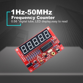 Listo stock 1Hz-50MHz Digital cristal oscilador probador de frecuencia contador medidor de bricolaje Kits (1)