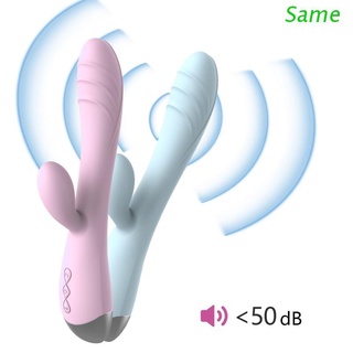 Mismo 10 frecuencia conejo G Spot vibrador recargable masajeador Stimumator adulto juguete sexual para mujeres parejas