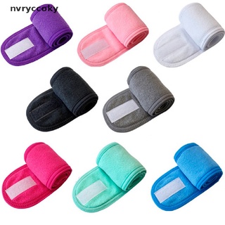nvryccoky cara diademas maquillaje velcro 8 tipos de color puro ducha yoga deportes elástico mx