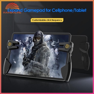 RAIN Professional Mobile PUBG controlador de juego de seis dedos Gamepad gatillo para Tablet teléfono
