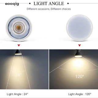 eooqig regulable gu10 cob led foco 6w mr16 bombillas luz 220v blanco lámpara abajo luz mx