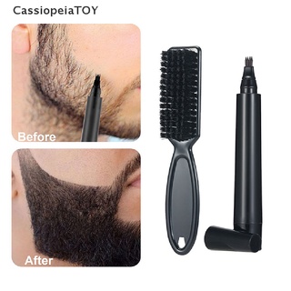 [CassiopeiaTOY] Beard Filling Pen Kit Men Waterproof Mustache Shaping Facial Hair Repair Tool Hot Sale