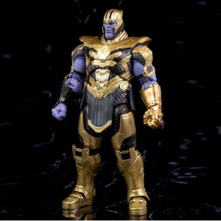 Figura De Acción Coleccionable De PVC Para Vengadores Marvel 4 Endgame SHF Thanos Modelo De Juguete 18cm