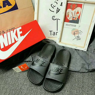 Nike zapatos de los hombres de la habitación Selipar interior de la casa zapatillas de moda zapatillas desgaste gruesa sandalias