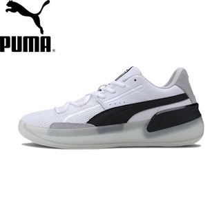 Puma Clyde Hardwood new black and white actual combat cushioning basketball shoes men 193663-01-02-03