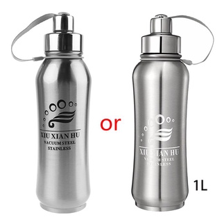 Cas 800ml/1000ml Stainless Steel Insulated Cup Warm Cold Coffee Water Portable Drinking Mug Flask Outdoor School Sports Bottle (9)