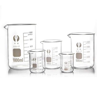 Dy-homelife - taza medidora de vidrio borosilicato (50 ml), GG-17-transparente