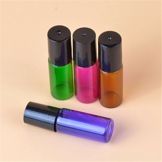 rollo de bola de rodillo colorido en botella de vidrio pequeño para perfume aceite esencial (6)