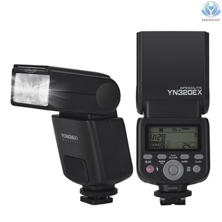 [enew] YONGNUO YN320EX cámara TTL inalámbrica Flash maestro esclavo Speedlite 1/8000s HSS GN31 5600K para Sony A7/ A7R/ A7S/ A58/ A99/ A77 II/ A6000/ A6300/ A6500