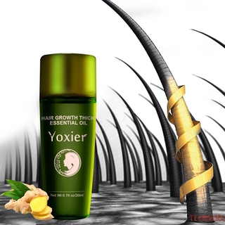 equipo yoxier herbal crecimiento del cabello aceite esencial champú cuidado del cabello peinado pérdida producto grueso reparación rápida crecimiento tratamiento trabajo líquido