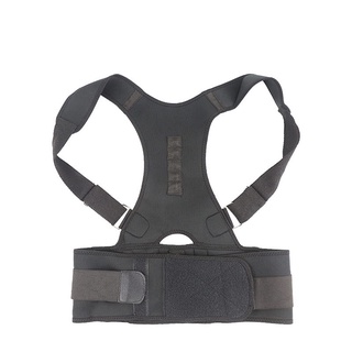 corrector de postura magnético para espalda lumbar/cinturón de soporte para hombros adultos
