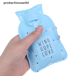 protección mini de dibujos animados bolsa de agua caliente contenedor de pvc lleno de agua tipo caliente mano tesoro salvaje
