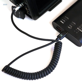 ssss Camcorder Cable De Alimentación USB PD Type ‐ C Para BMPCC 4K Para Blackmagic 4K Cámara De Película