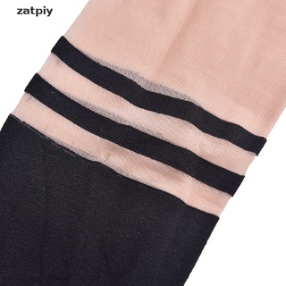 Zatpiy Sexy Women Nude Top Temptation Sheer Mock Suspender Tights Pantyhose Stockings MX