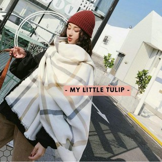 Bufanda | Bufanda blanca de nieve invierno caliente invierno lana bufanda grande gruesa ancho bufanda