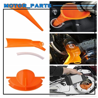 Embudo Filtro De aceite Para gotear+estuche primaria 4u/herramientas De reparación embudo Para moto moto Harley