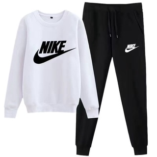 Productos auténticos oficiales de Nike para hombres y mujeres nuevo traje deportivo especial suelto estilo coreano suéter de manga larga pantalones Panai Kesi