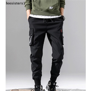 leesisters1 cargo pantalones hombres vintage hip hop bolsillos joggers pantalones estilo safari pantalones de chándal mx (5)