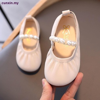 Las niñas zapatos de cuero 2020 nueva niña de estilo occidental princesa zapatos de primavera y otoño cuchara zapatos de los niños s suela suave bebé guisantes zapatos (5)
