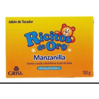 jabón de tocador Ricitos de oro Manzanilla 100gr