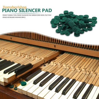 Db: 90 arandelas ligeras para Piano, teclado, fieltro, herramienta verde