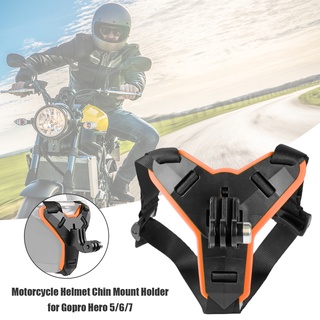 ◈elitecycling◈Motorcycle Helmet Chin Strap Mount for GoPro Hero Xiaomi Yi OSMO Action