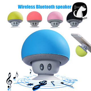Mini bocina/bocina estéreo/inalámbrica/portátil/de hongo/estéreo/Bluetooth con ventosa