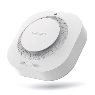 DIGOO DG-SA01 - Detector de alarma de incendios, Sensor de humo, función de alerta remota