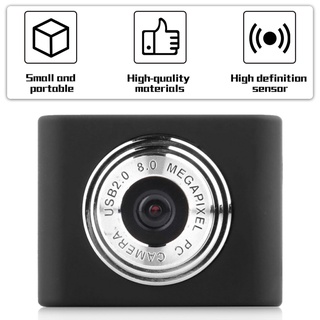 [danggui]mini cámara web con clip retráctil usb2.0 de 5 megapíxeles para pc/laptop