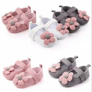 Lindo flor Prewalker zapatos para niñas 1-2 años