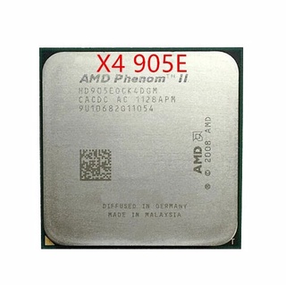 AMD Phenom II X4 905E CPU 2.5GHz 6MB L3 Cache AM3 PGA938, Desktop Quad core CPU scattered pieces processor