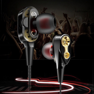 [tmx] auriculares inalámbricos estéreo con micrófono de plástico móvil bobina de hierro 3,5 mm universal auriculares para deportes (8)