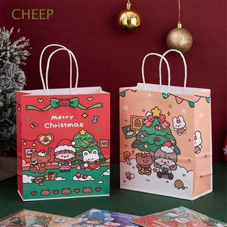 Bolsa De galletas De cheep con dibujo De año nuevo Para dulces/regalo Feliz navidad