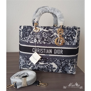Bolso Dior azul con blanco Top Quality (1)