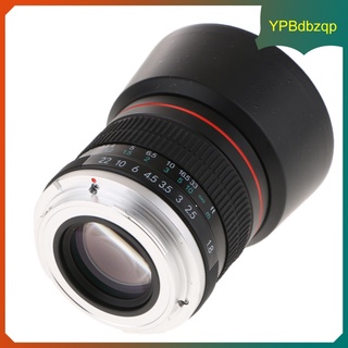 Multi-Coated 85mm F/1.8 Portrait Aspherical Telephoto Lens For Canon 5D, 6D, 7D, 70D, 60Da, 60D, T6i, T6, T6s, T5i, SL1, (1)