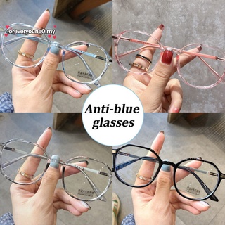 Gafas De Bloqueo De Luz Azul Lindo Anti Ojo De La Tensión Moda Poligonal Marco Para Leer Juego De Ordenador