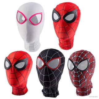 Nuevo Marvel Spiderman Cosplay Máscara Tocado Los Vengadores Superhéroe Niño Adulto Material Suave De Cabeza Completa Necesidades De Fiesta De Halloween
