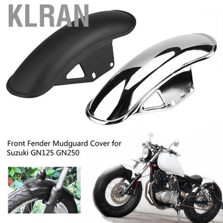 Klran Motorcycle Front Fender Mud Flap Guard Fairing Mudguard Cover for Suzuki GN125 GN250