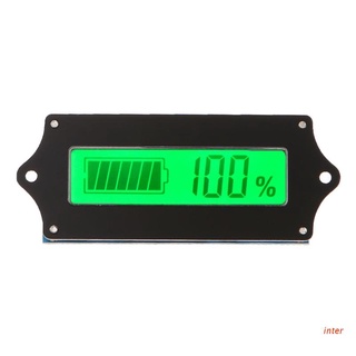 inter 12/24/36/48/60/72v led plomo de almacenamiento ácido indicador de batería probador monitor