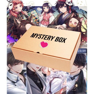 (contenido) 15pcs caja misteriosa Anime Polaroid