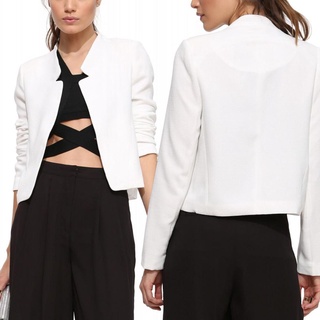 Petersburg ❤Autumn Ladies Stand Collar Blazer Long Sleeve Casual Women Fashion Jacket