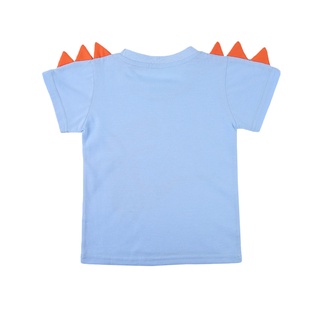 camiseta de manga corta con estampado de dibujos animados para niños (3)