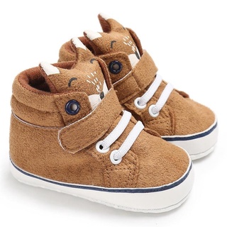 Cartoon Baby Sport Sneakers Boy Boots Newborn Chaussure Girls Casual Booties Soft Sole Shoes