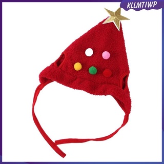 [kllmtiwp] Elegante Sombrero De Gato Para Mascotas , Diseño De Árbol De Navidad , Disfraz De Casco De Cosplay