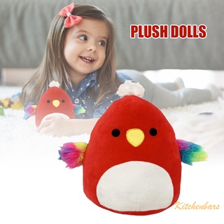 Plush Toy Cute Animal Doll Toy Lovely Parrot Soft Plush Doll Toy Cotton Plush Stuffed Toy Back Cushion for Kids Adults