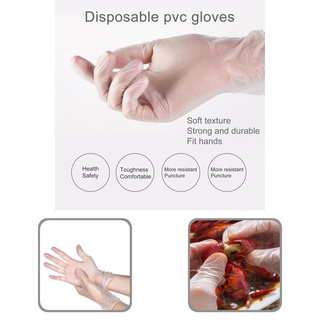 <cod> guantes compactos de preparación de alimentos para cocinar alimentos/guantes desechables resistentes al desgarro para cocinar