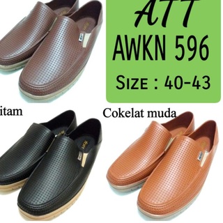 Venta zapatos festivos de goma SELOP ATT AWKN 596 hombres/hombres baratos ANTI agua 3 Color tamaño 40-43