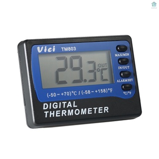 termómetro digital lcd vici mini medidor de temperatura celsius fahrenheit grau in out nevera freezer termómetro con prob