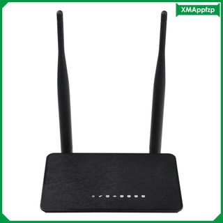 [xmappfzp] rango wifi 300mbps con puerto de ethernet de una sola banda. 2 antena ap y modo router de largo alcance router inalámbrico amplifer para