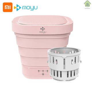Mini lavadora Para Xiaomi Youpin Moyu Xpb08-F2 2 en 1 Portátil plegable Mini lavadora Para hogar Tr